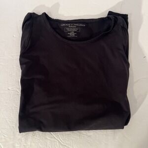 Threads 4 Thought Top Womens‎ Large Black ReActive T-Shirt